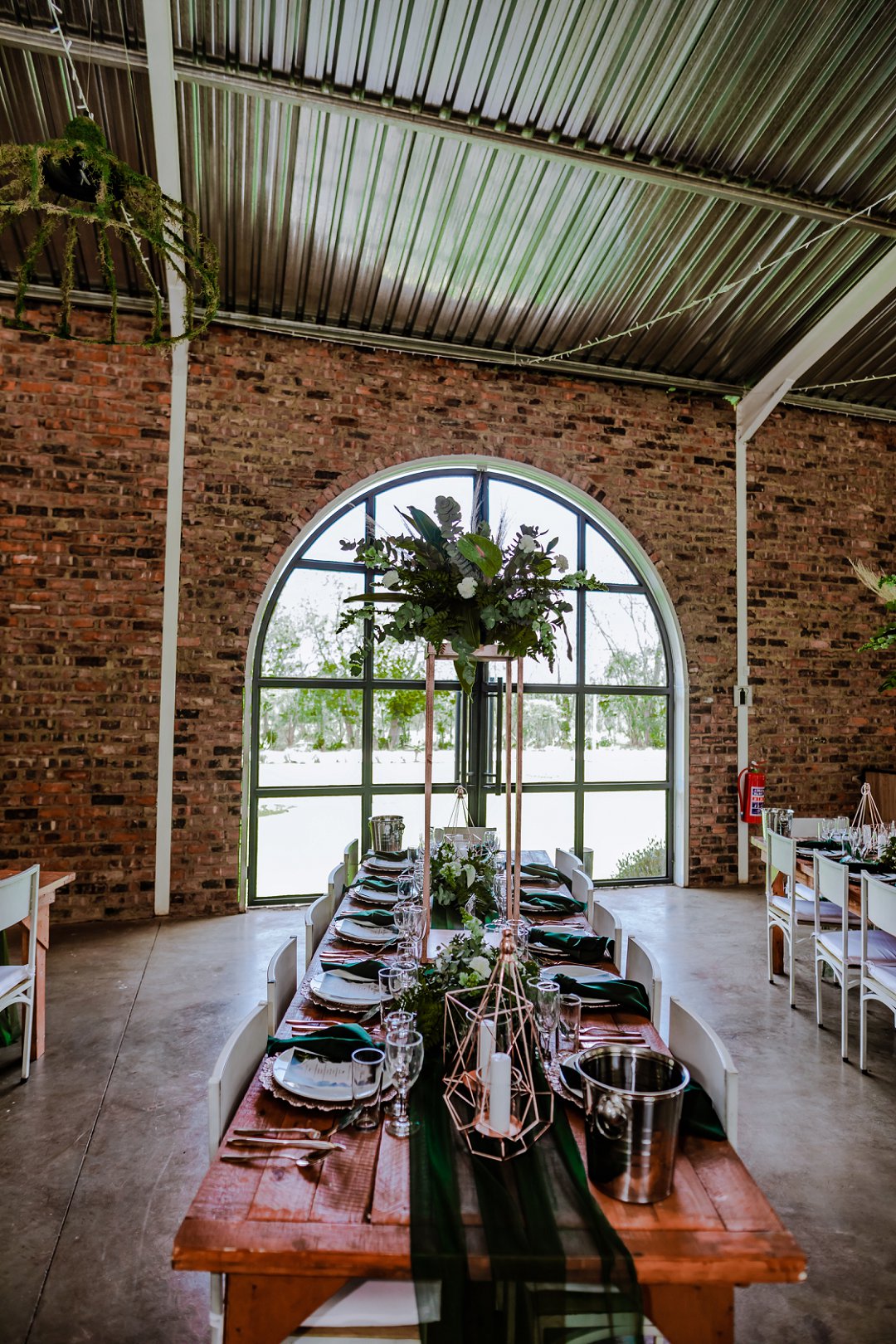 groen klassieke troue