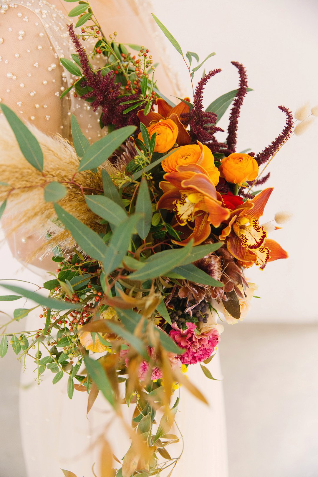 Intimate autumn wedding styled inspiration photo shoot