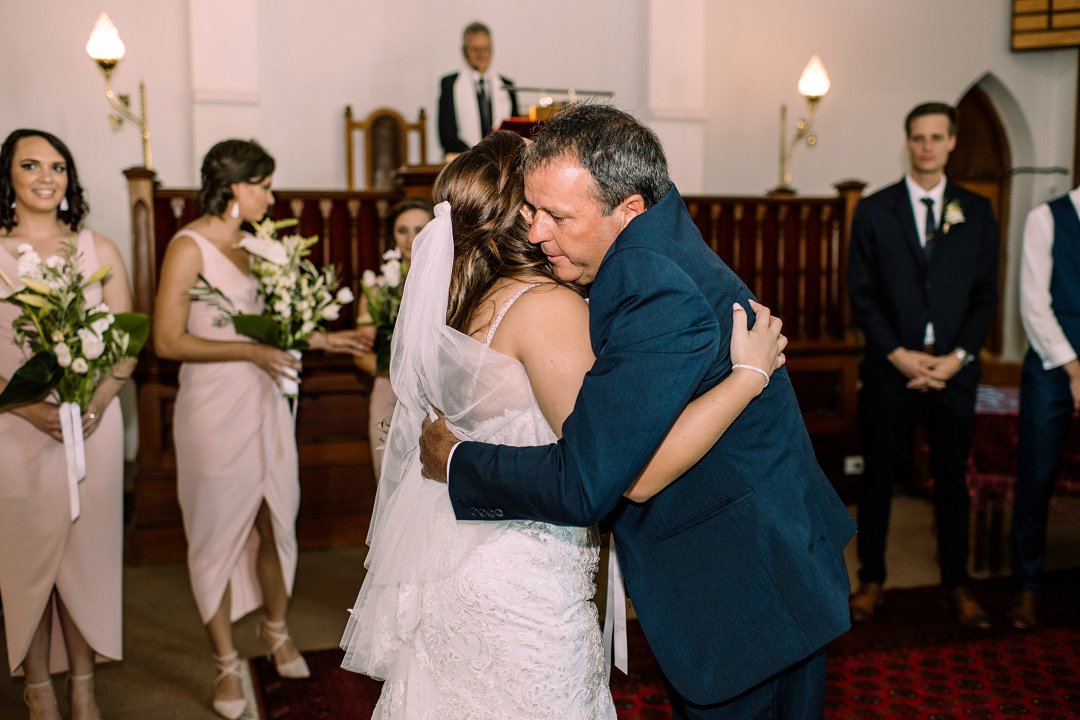 modern farm wedding