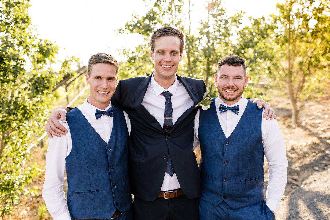 modern farm wedding