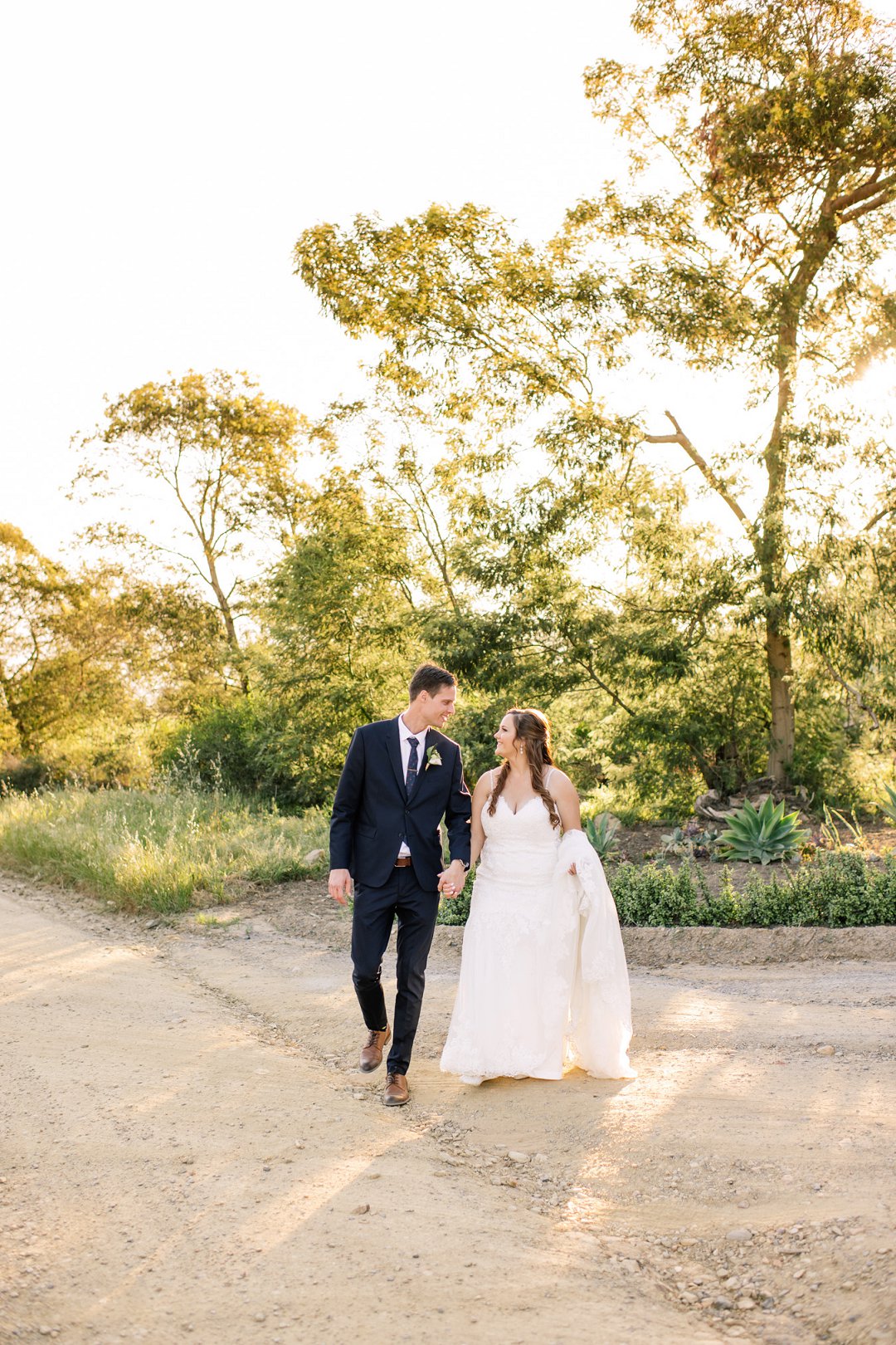 modern farm wedding