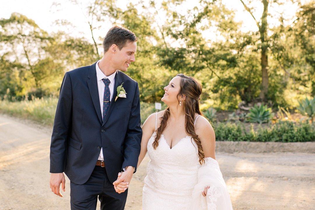 modern farm wedding