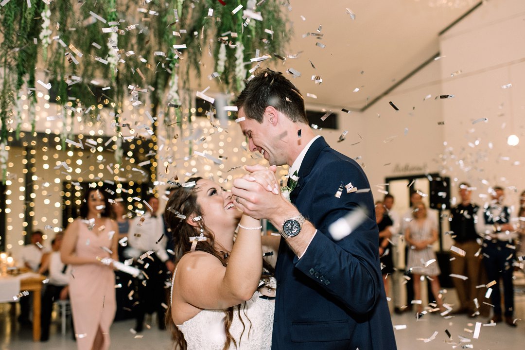 modern farm wedding