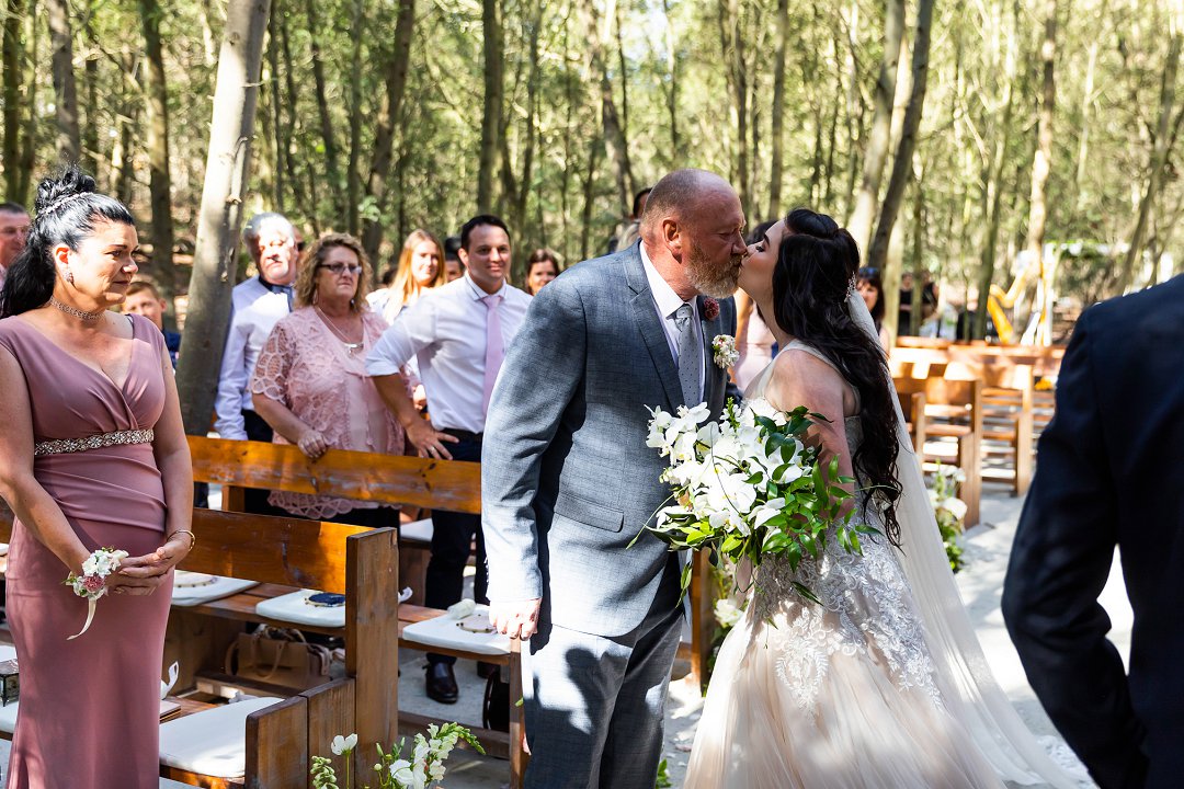 beautiful forest wedding