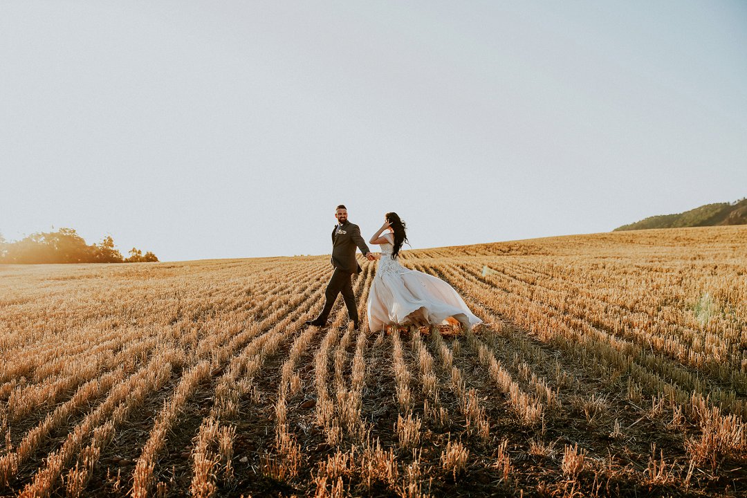 beautiful forest wedding
