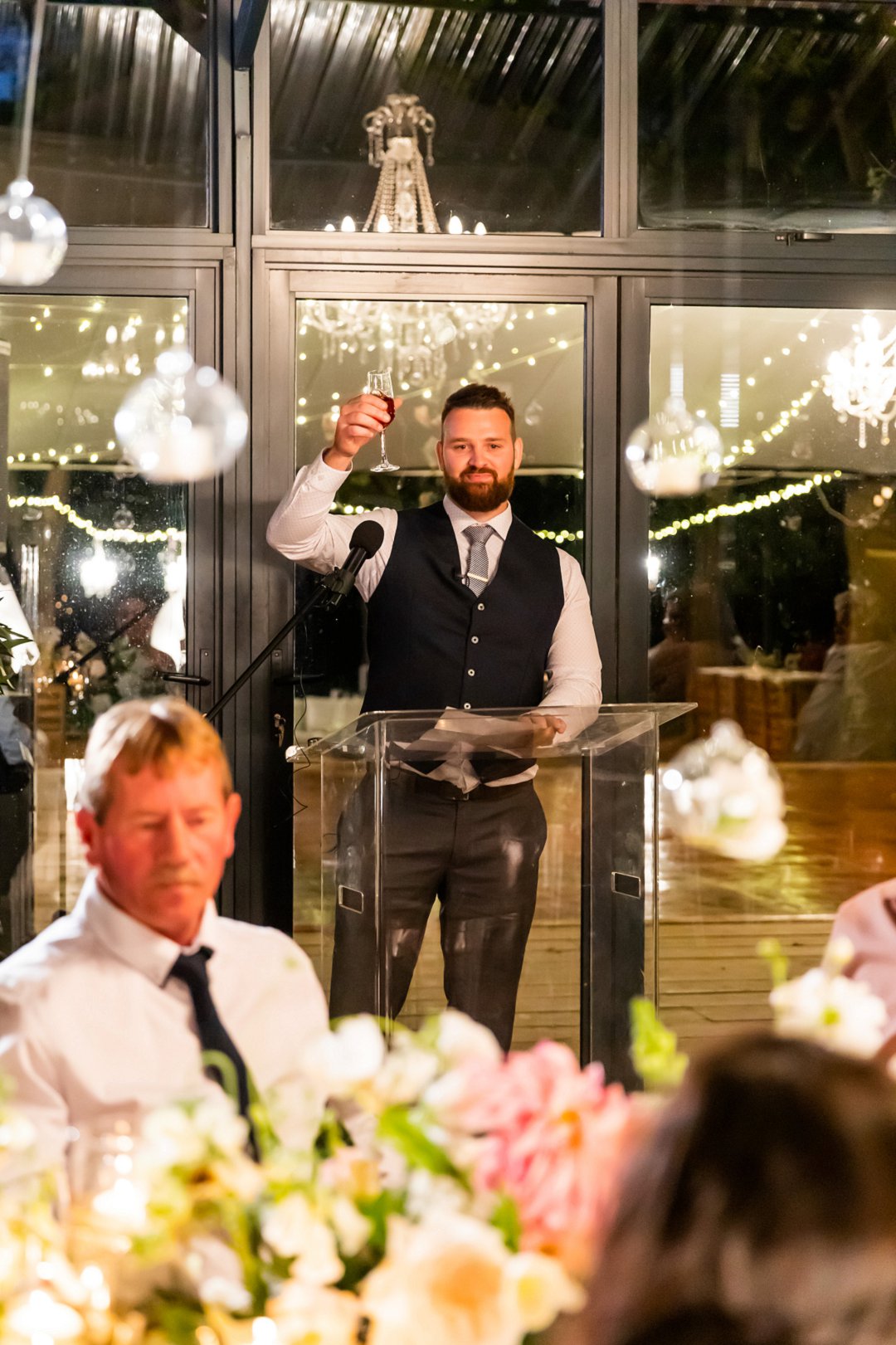 beautiful forest wedding