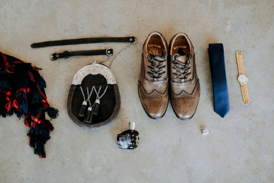 Scottish inspired wedding