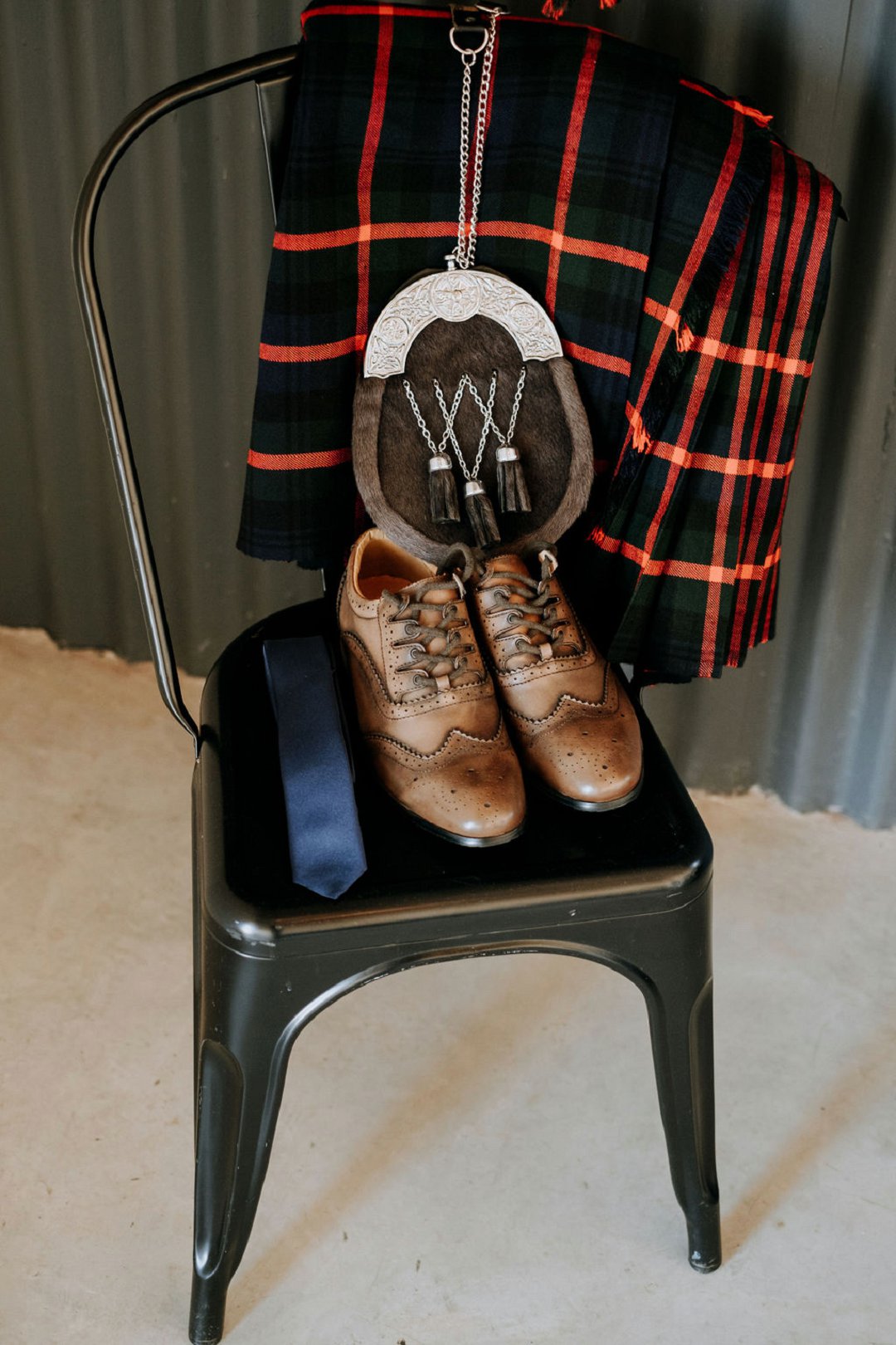 Scottish inspired wedding