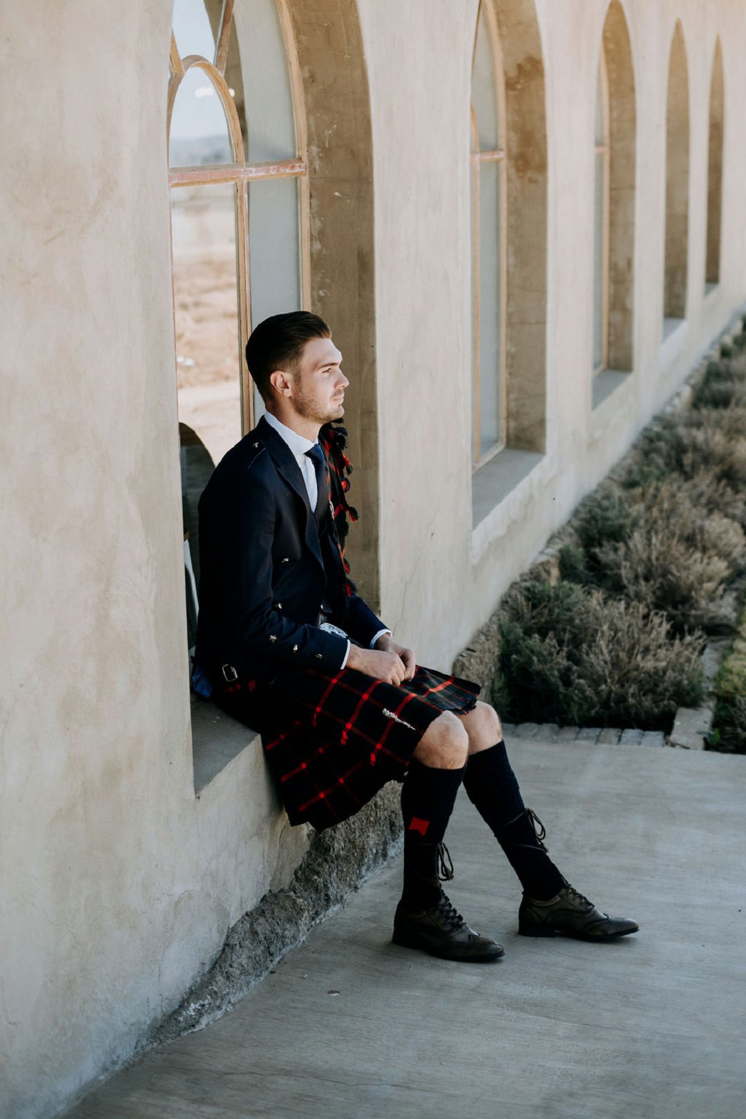 Scottish inspired wedding