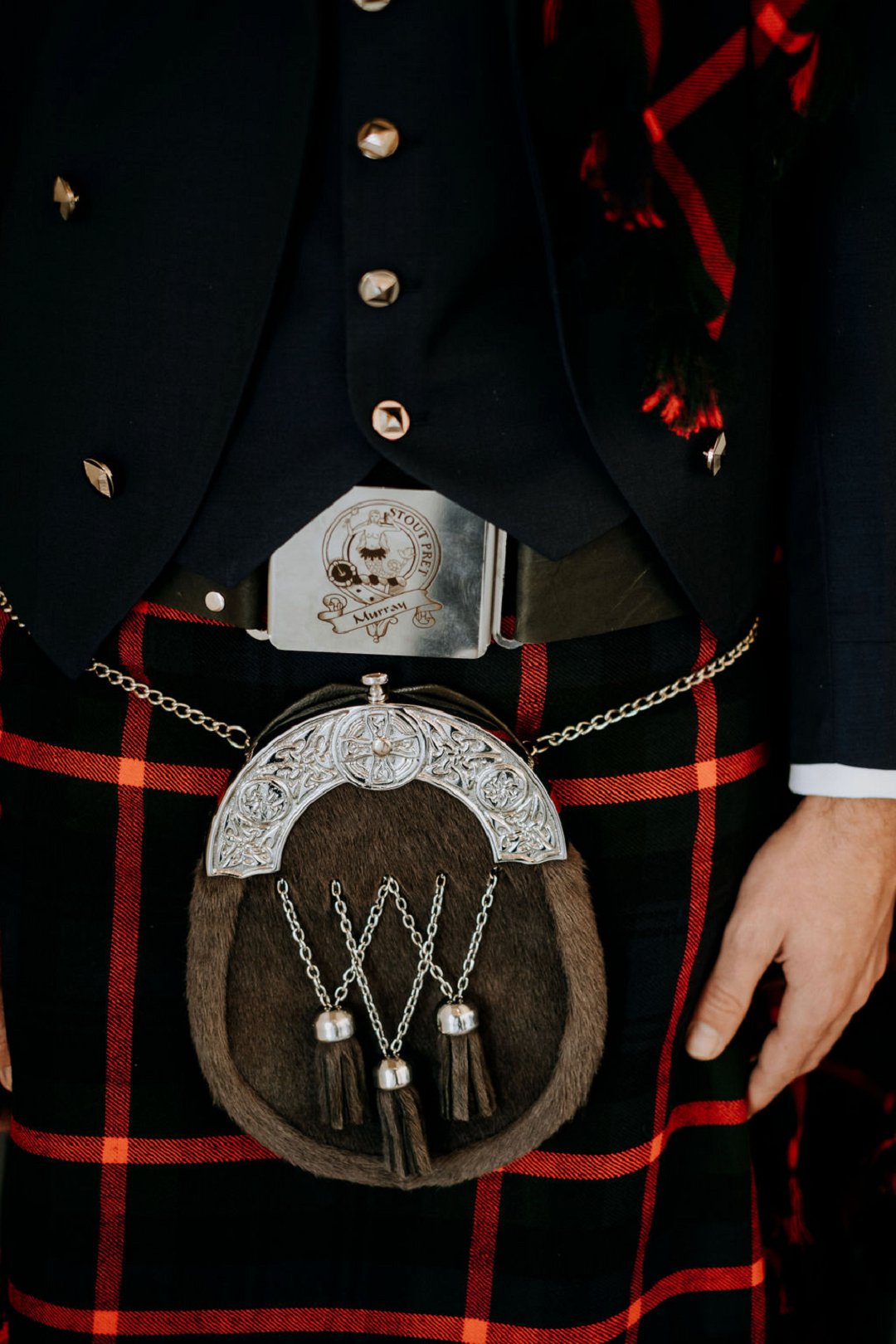 Scottish inspired wedding