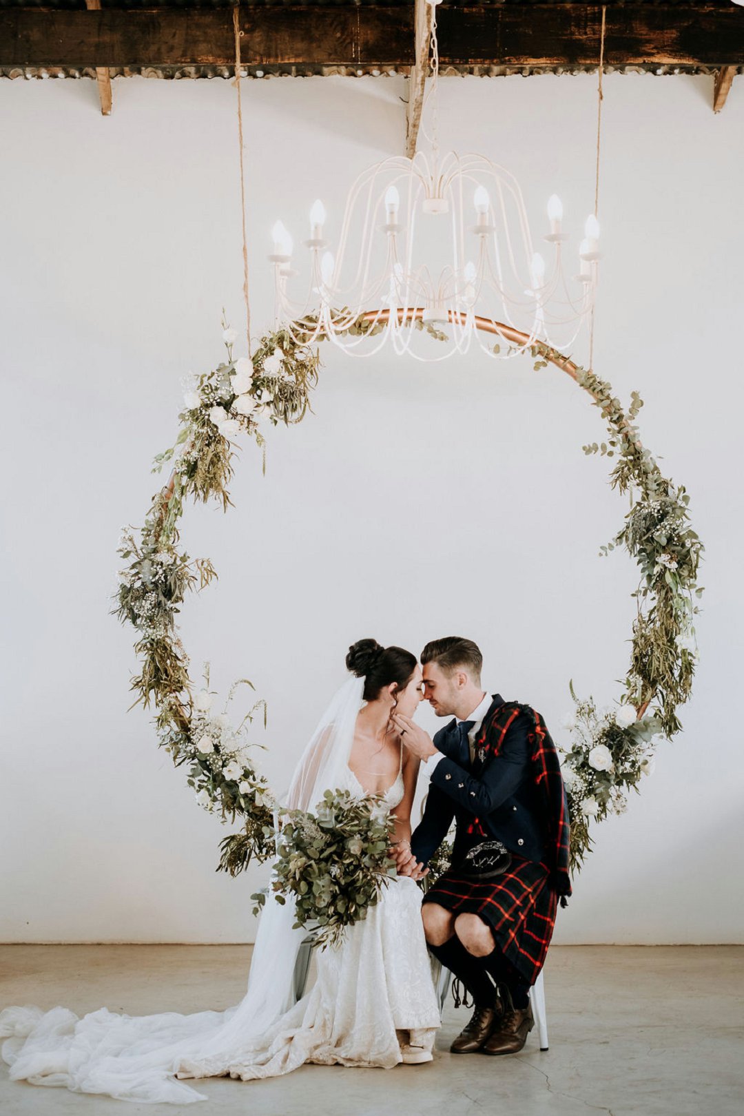 Scottish inspired wedding