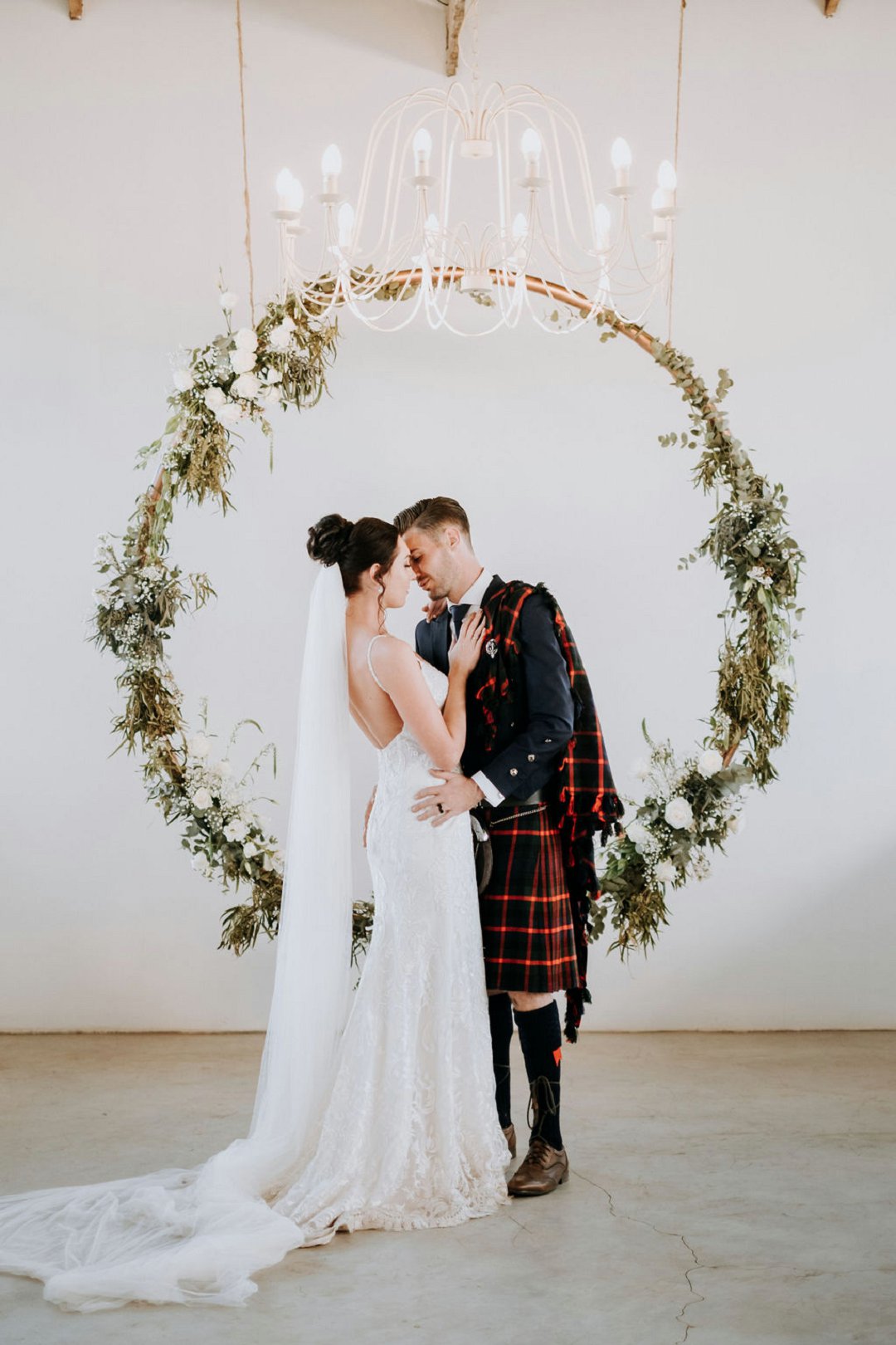 Scottish inspired wedding
