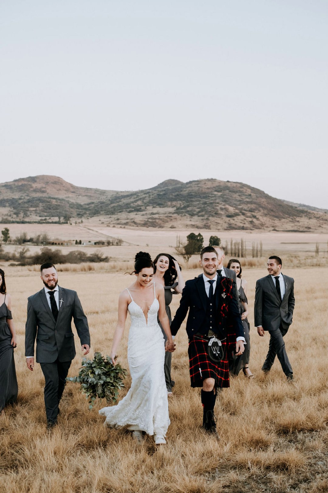 Scottish inspired wedding