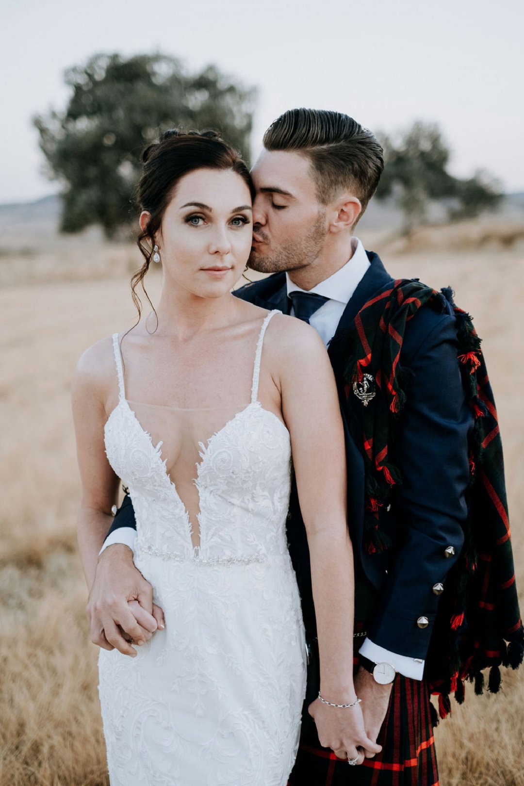 Scottish inspired wedding