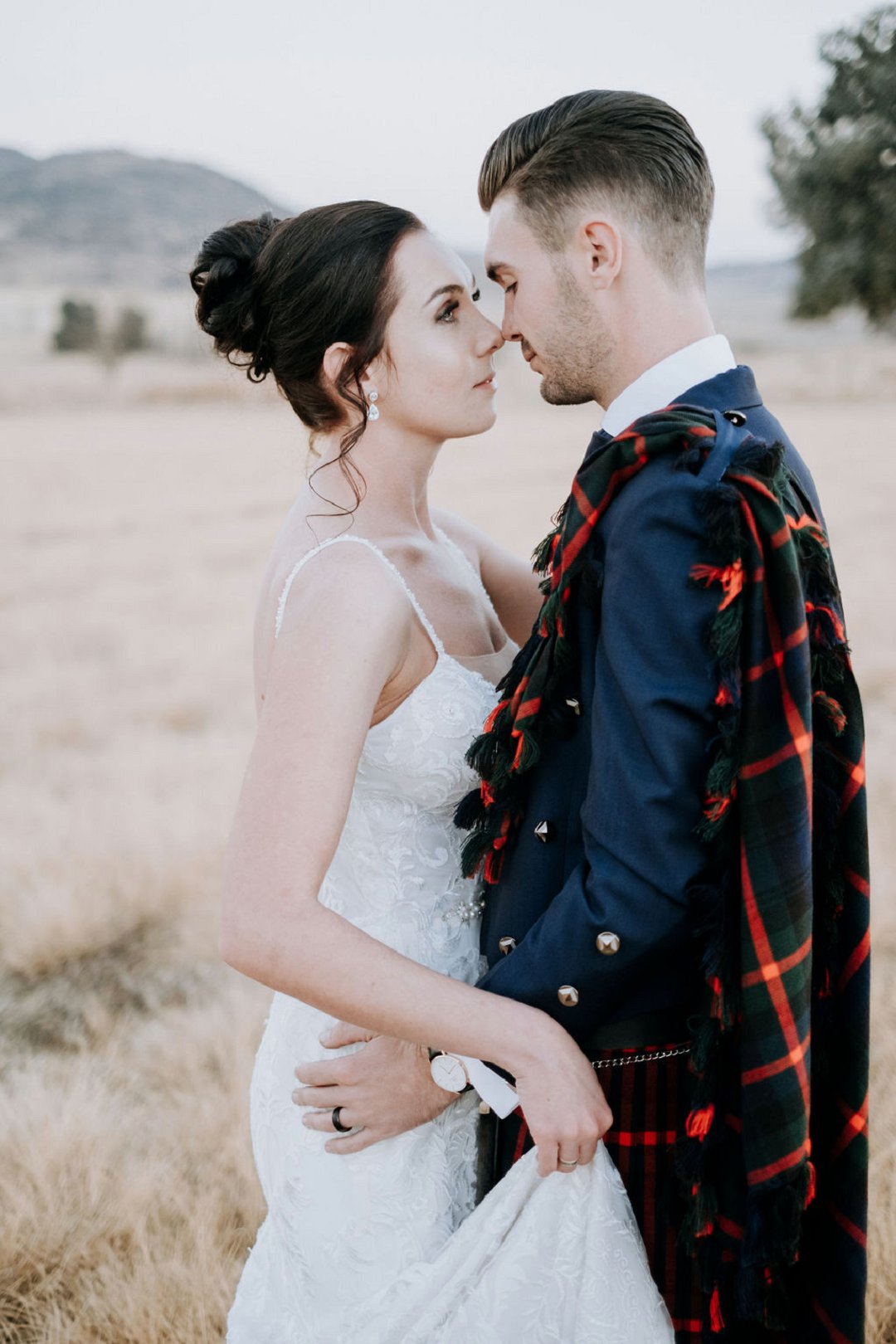 Scottish inspired wedding