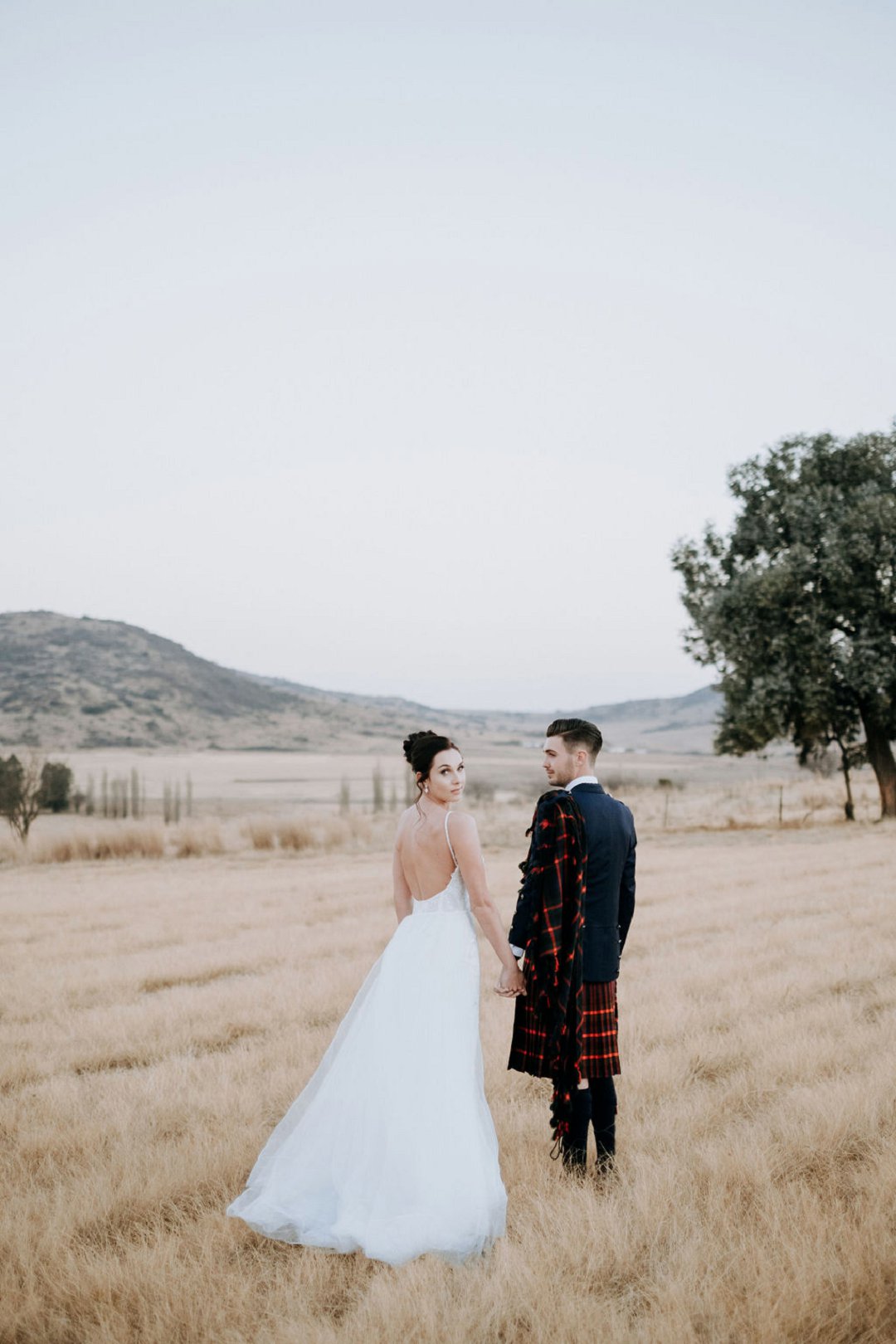 Scottish inspired wedding