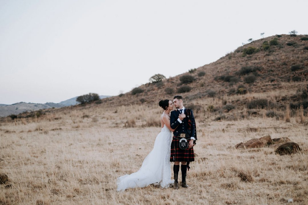Scottish inspired wedding