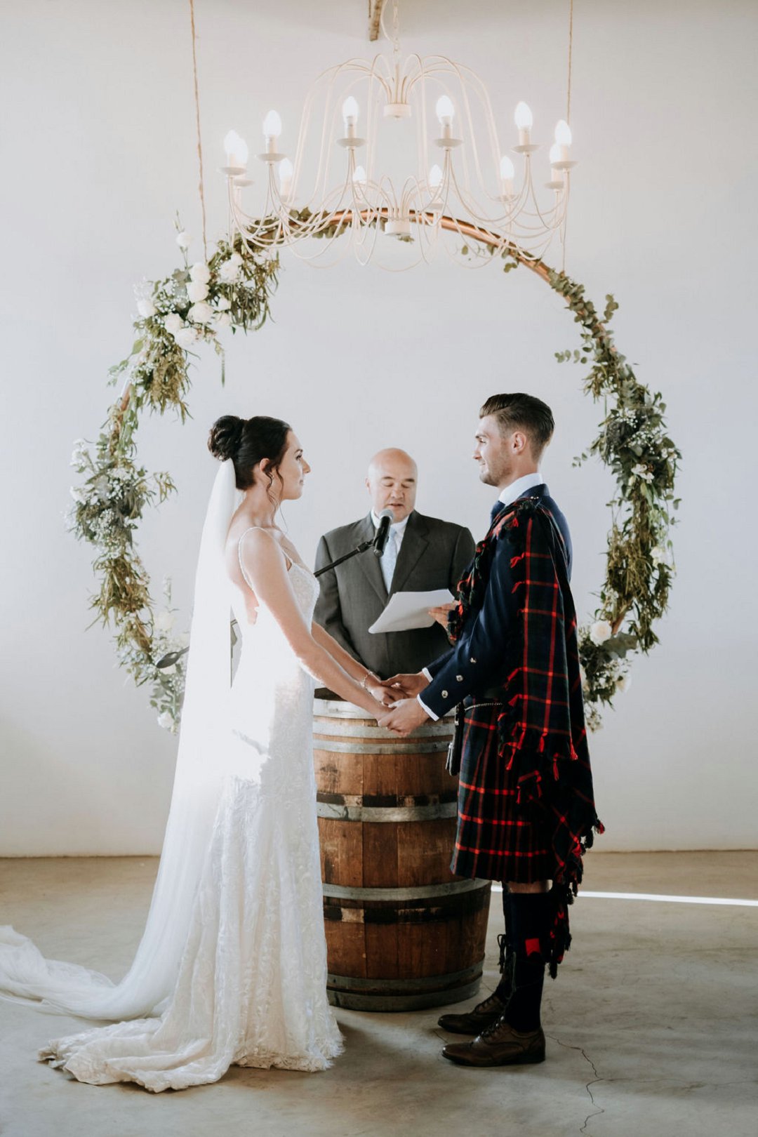 Scottish inspired wedding