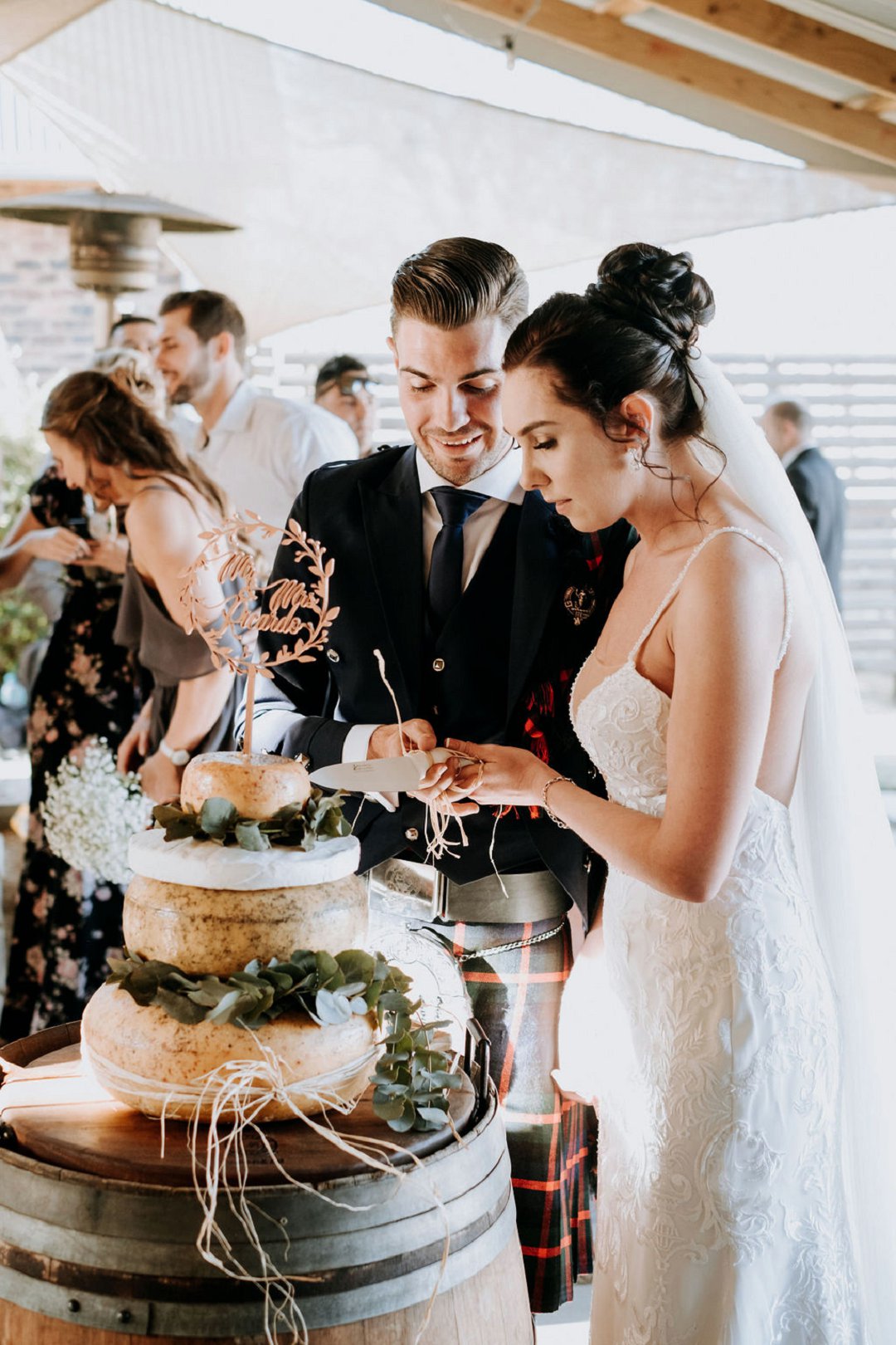 Scottish inspired wedding