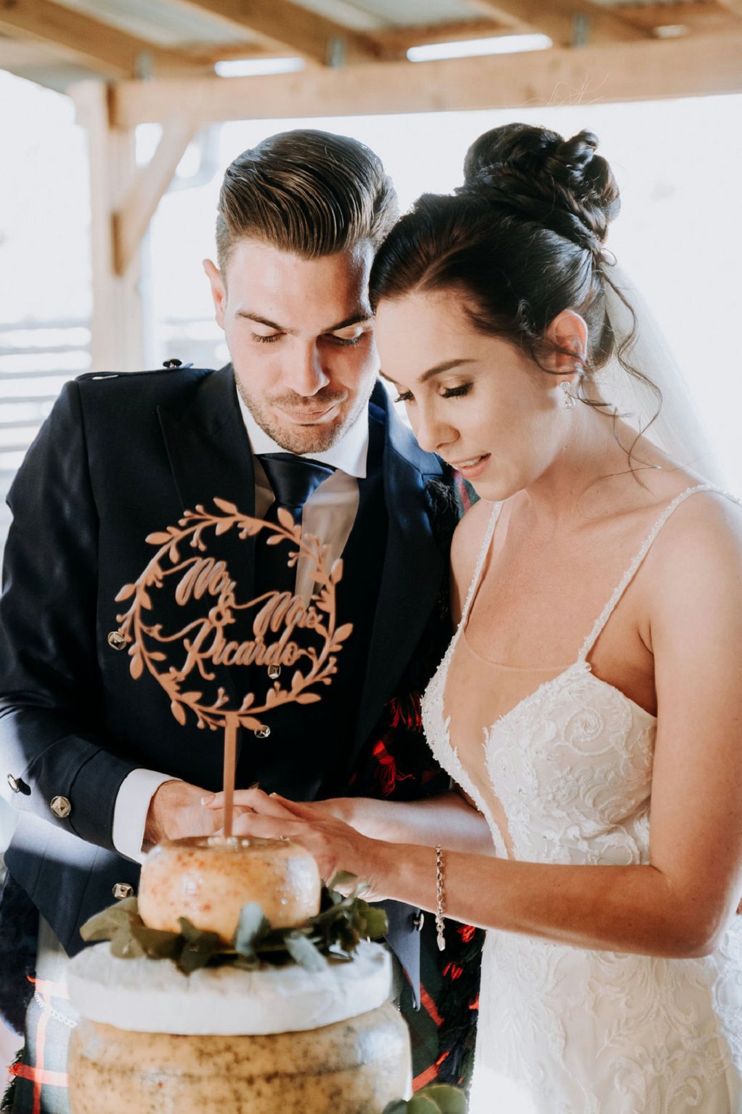 Scottish inspired wedding