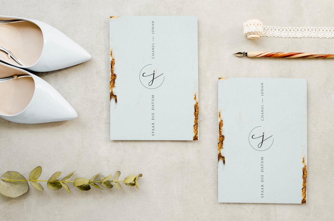 Modern Watercolor Inspired Wedding Stationery