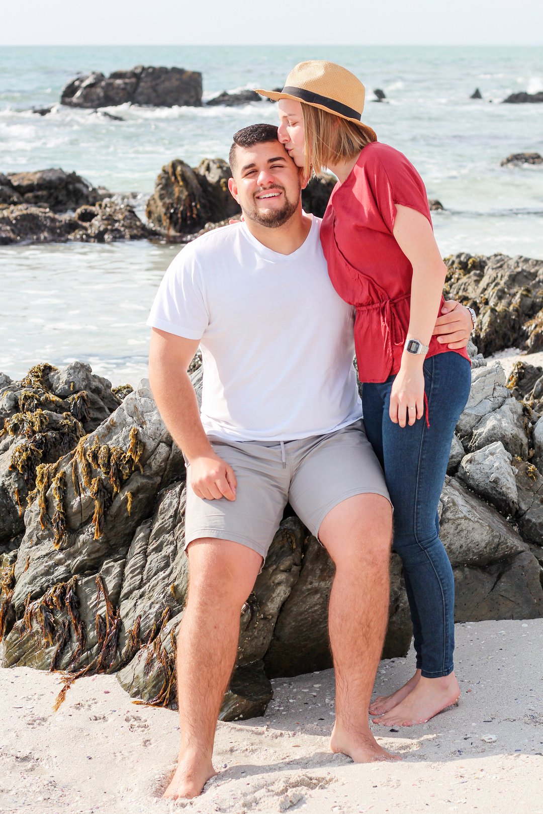 Beach Engagement Photo Session