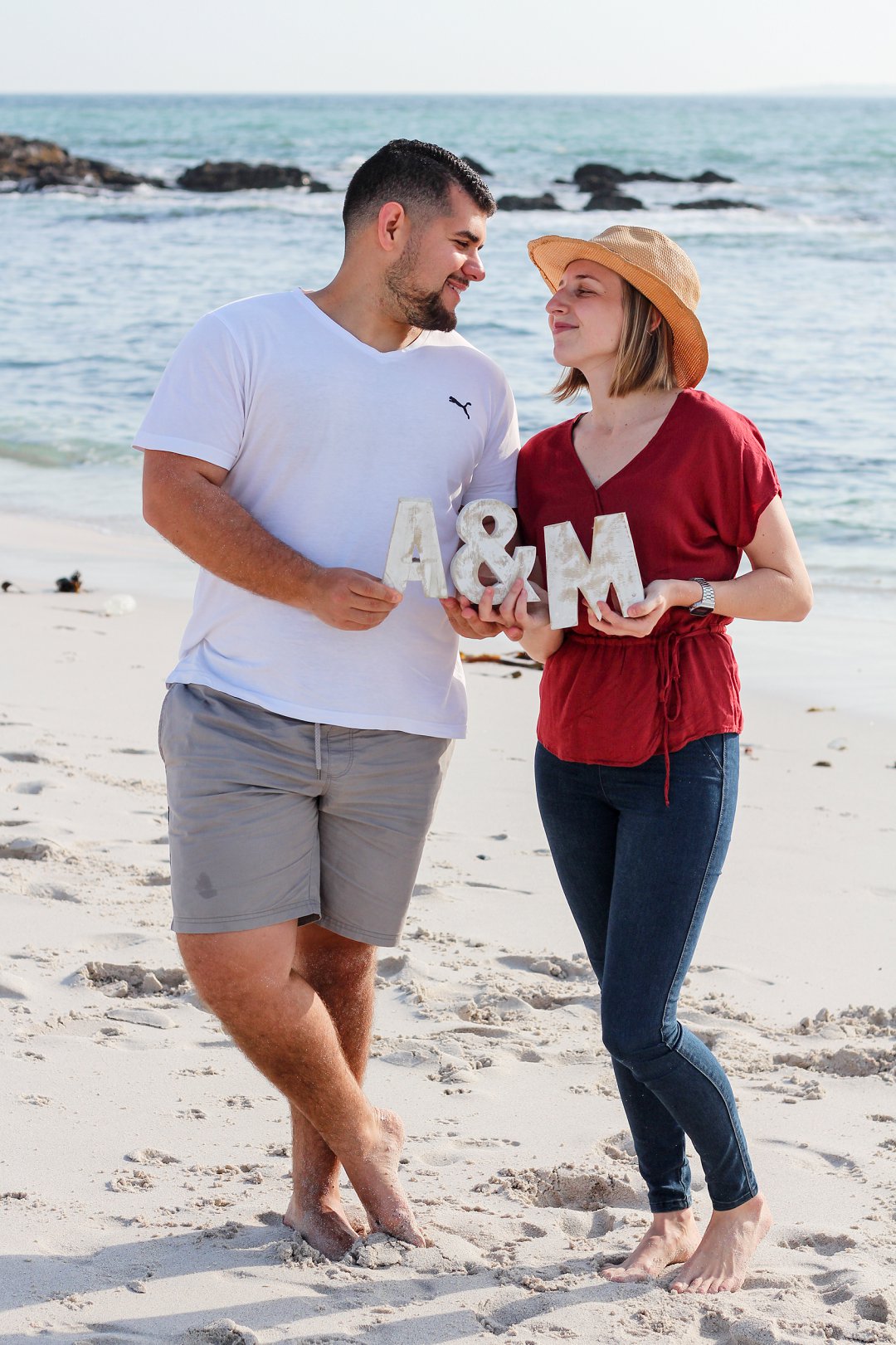 Beach Engagement Photo Session