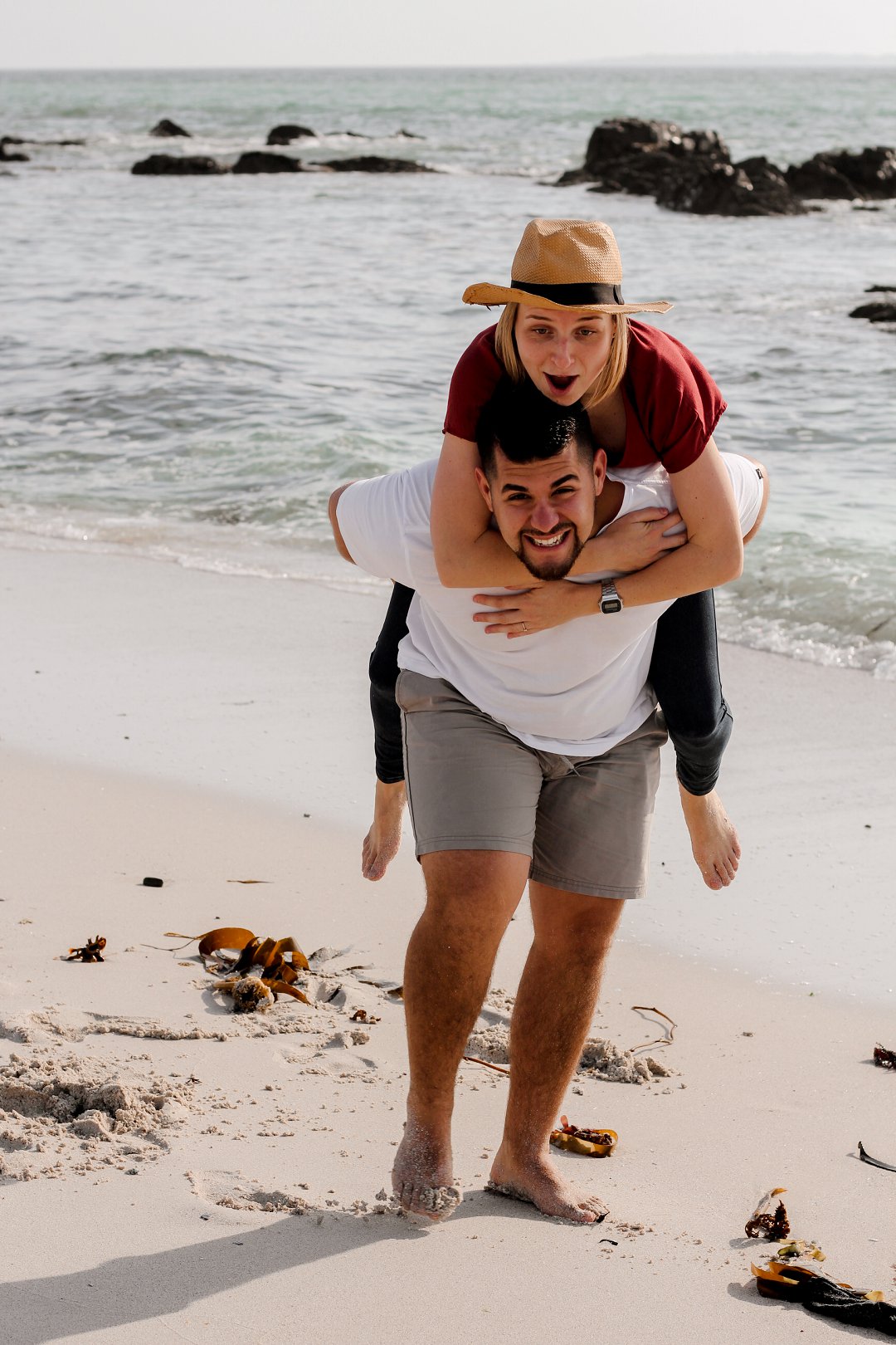 Beach Engagement Photo Session