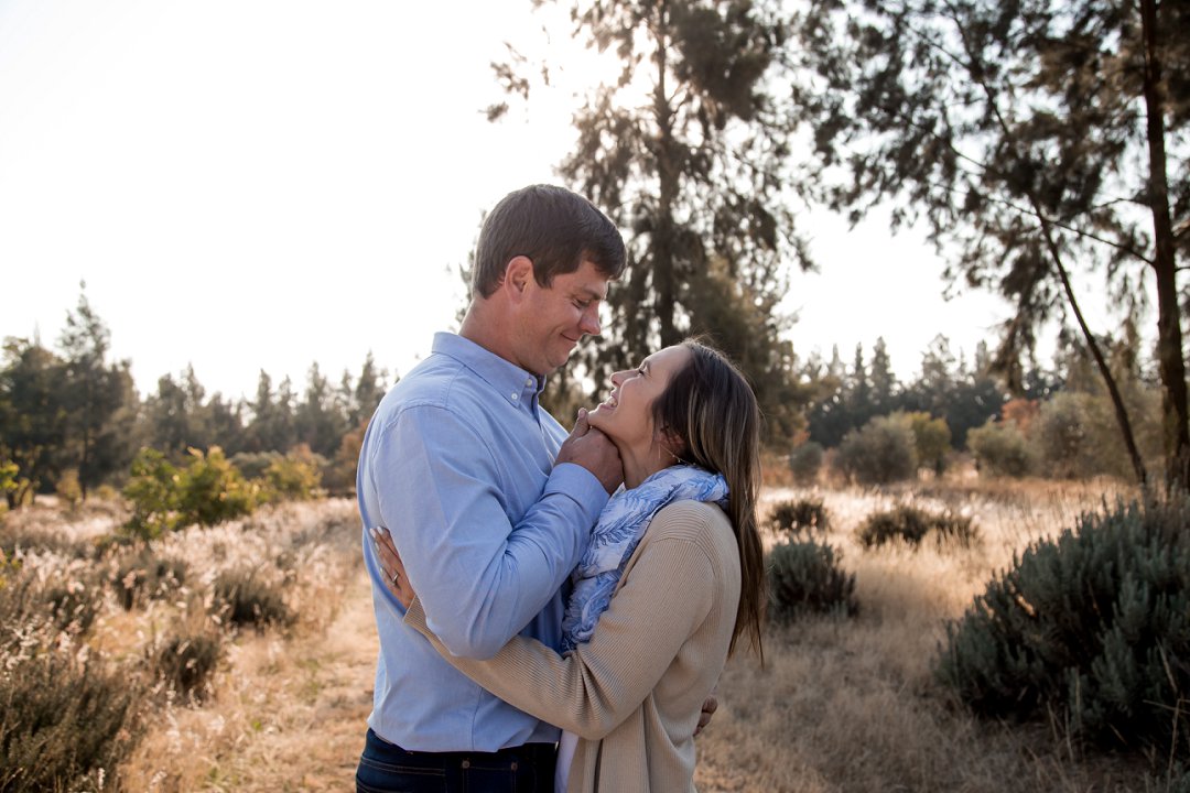 sunset engagement