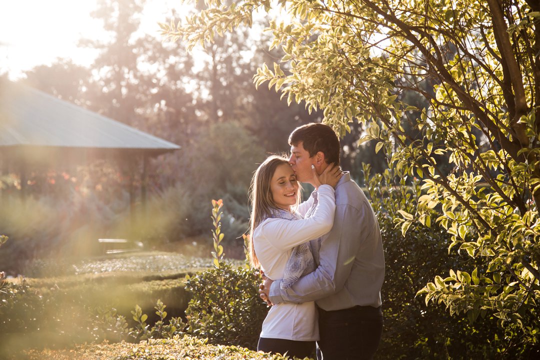 sunset engagement
