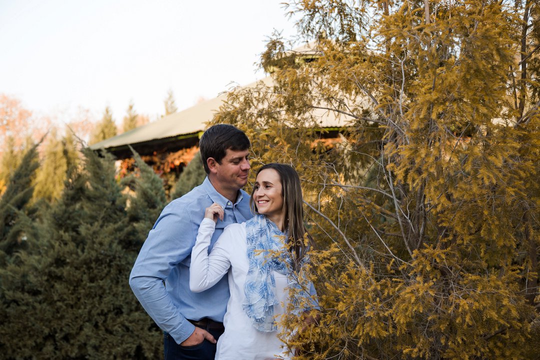 sunset engagement