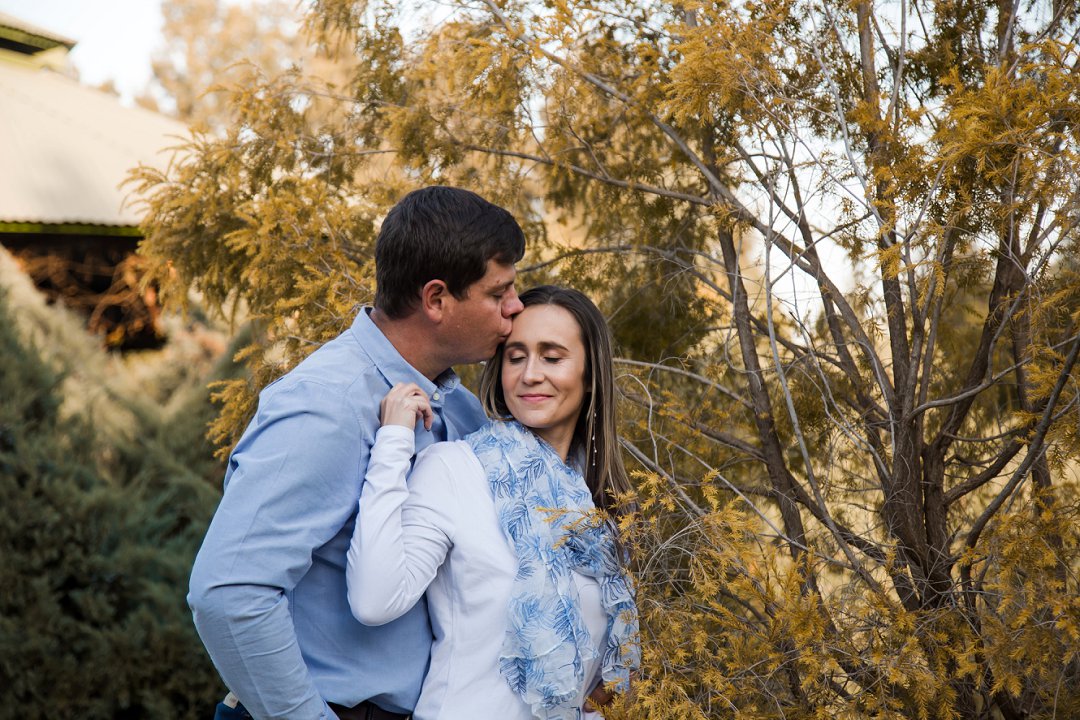 sunset engagement