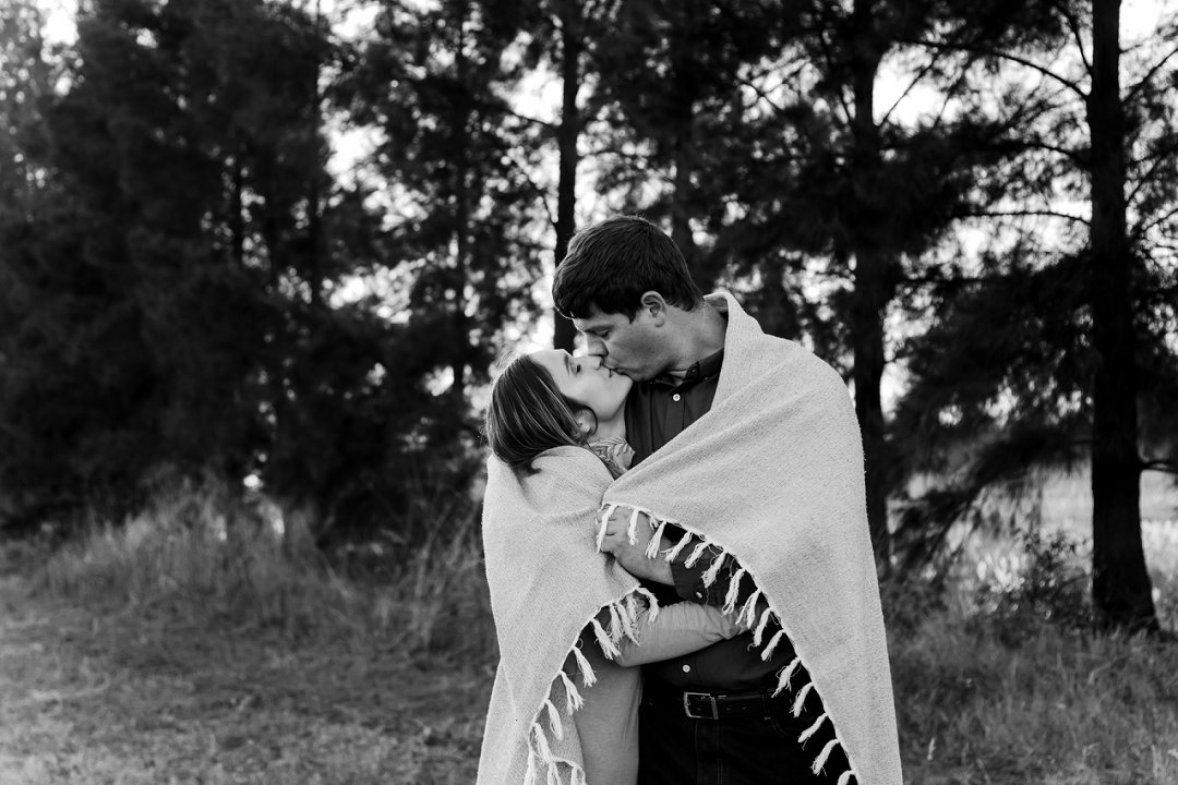 sunset engagement