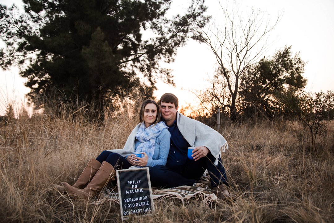 sunset engagement