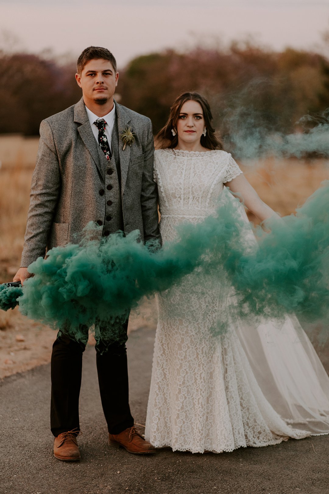 chic bohemian wedding