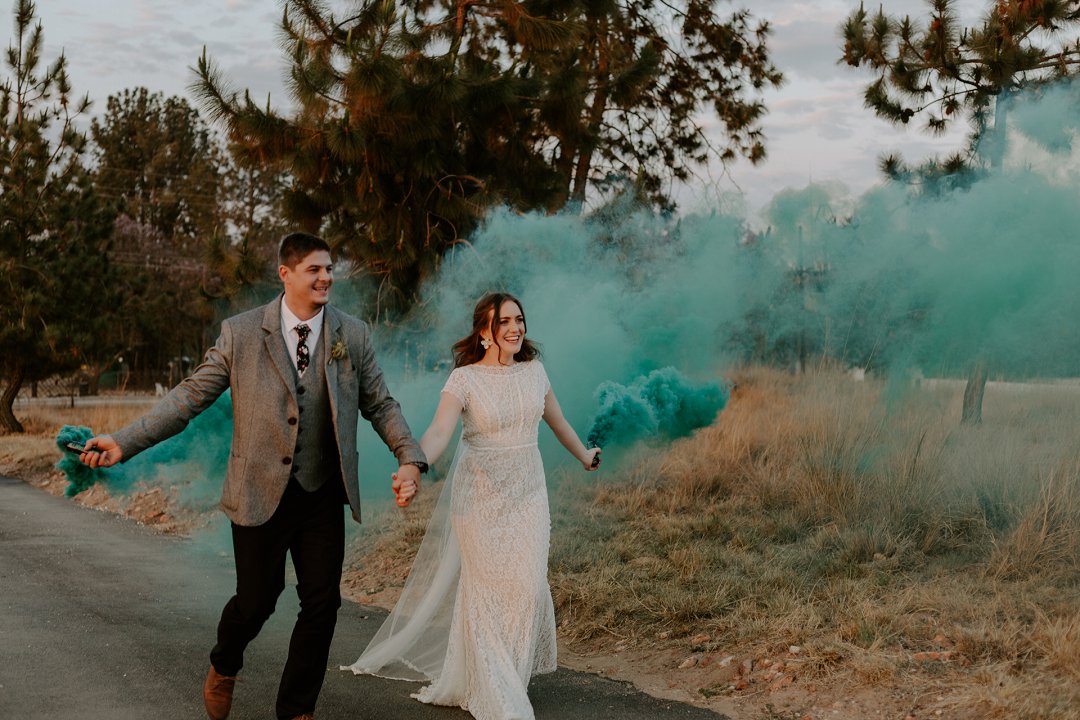 chic bohemian wedding