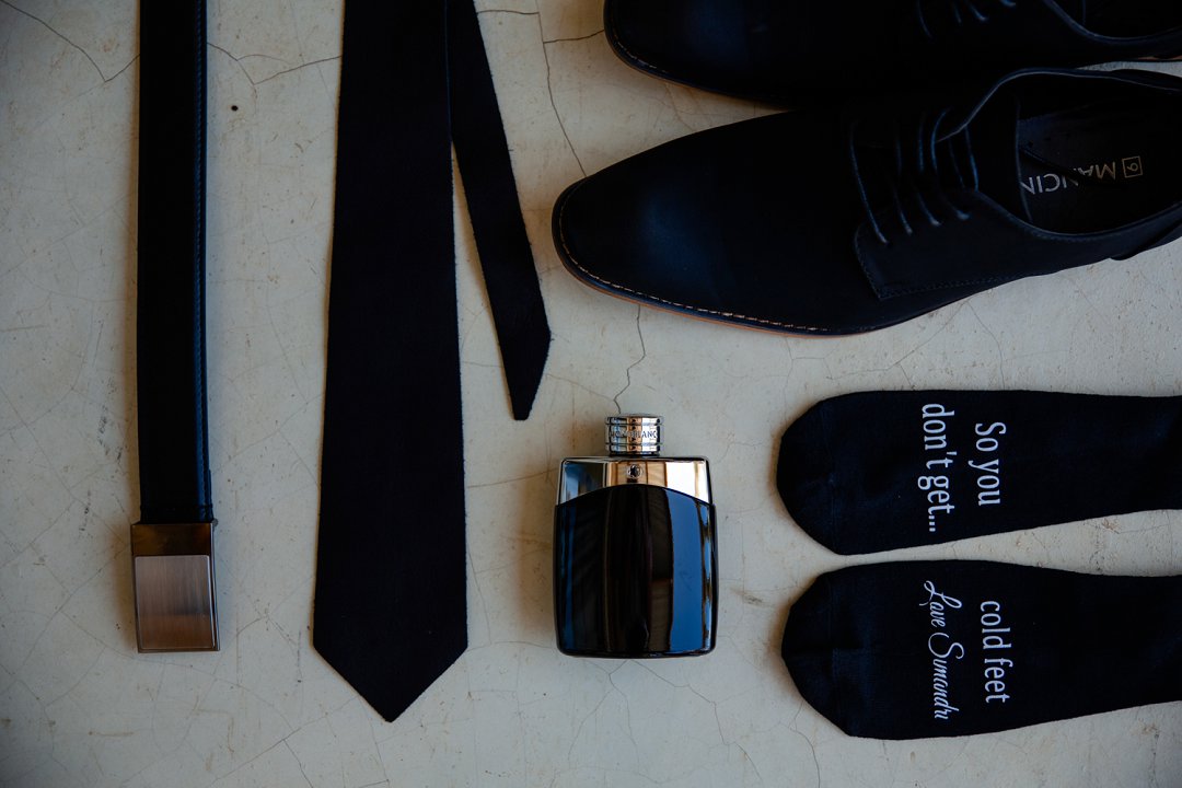 groom getting ready photos