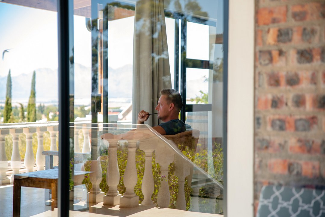 groom getting ready photos