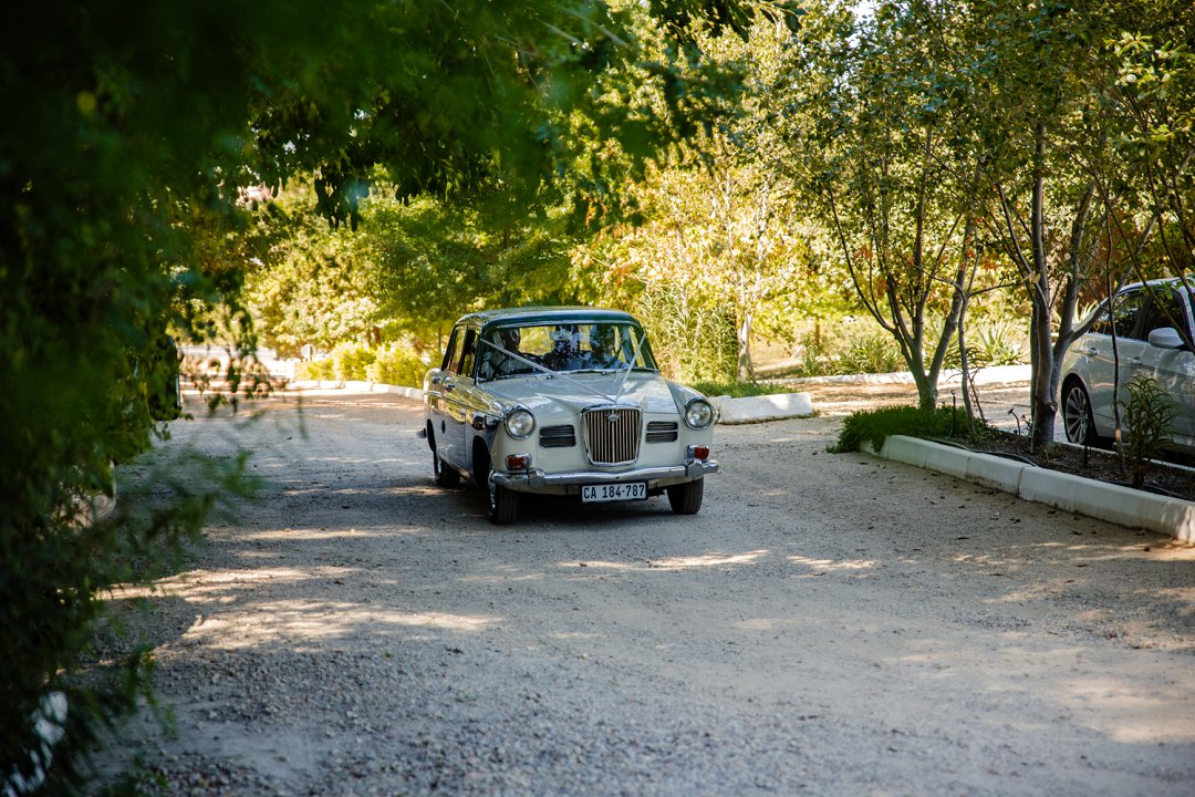 ceremony area at allesverloren