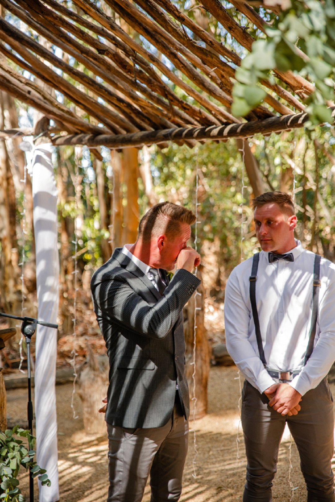 ceremony area at allesverloren