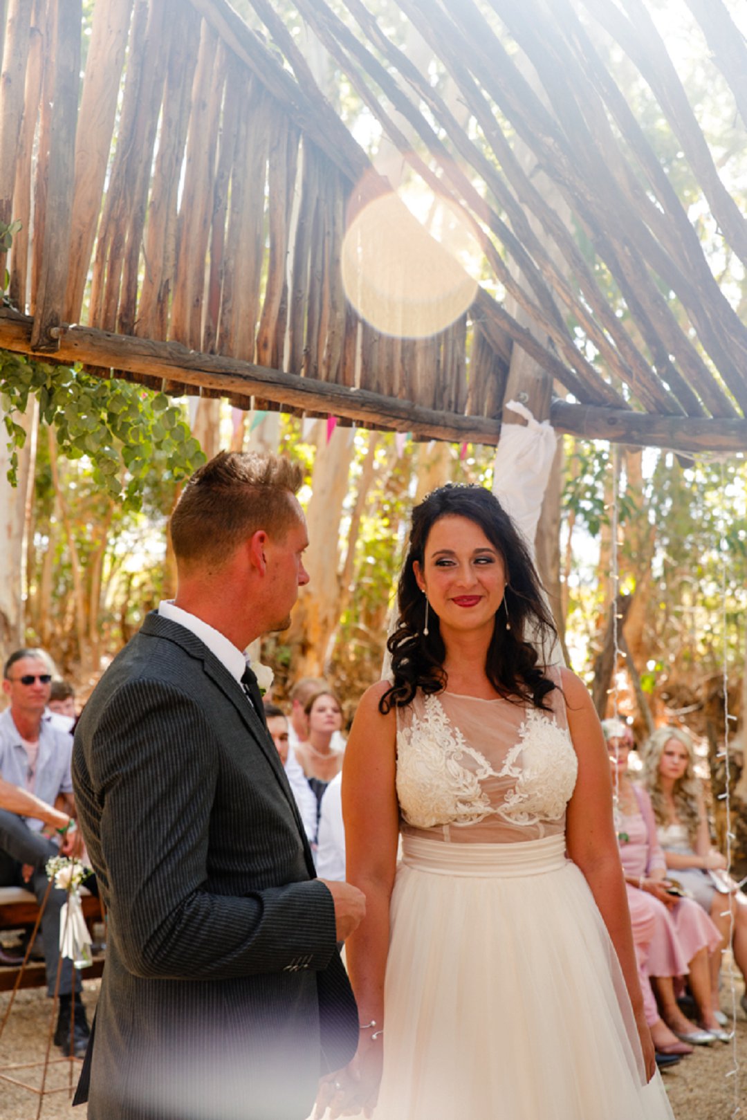 ceremony area at allesverloren