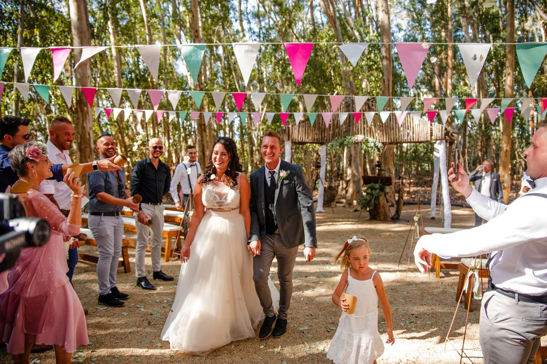 ceremony area at allesverloren