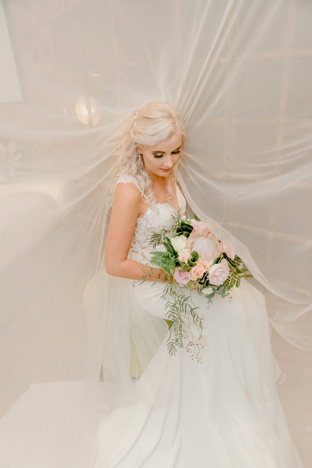 bride getting ready photos