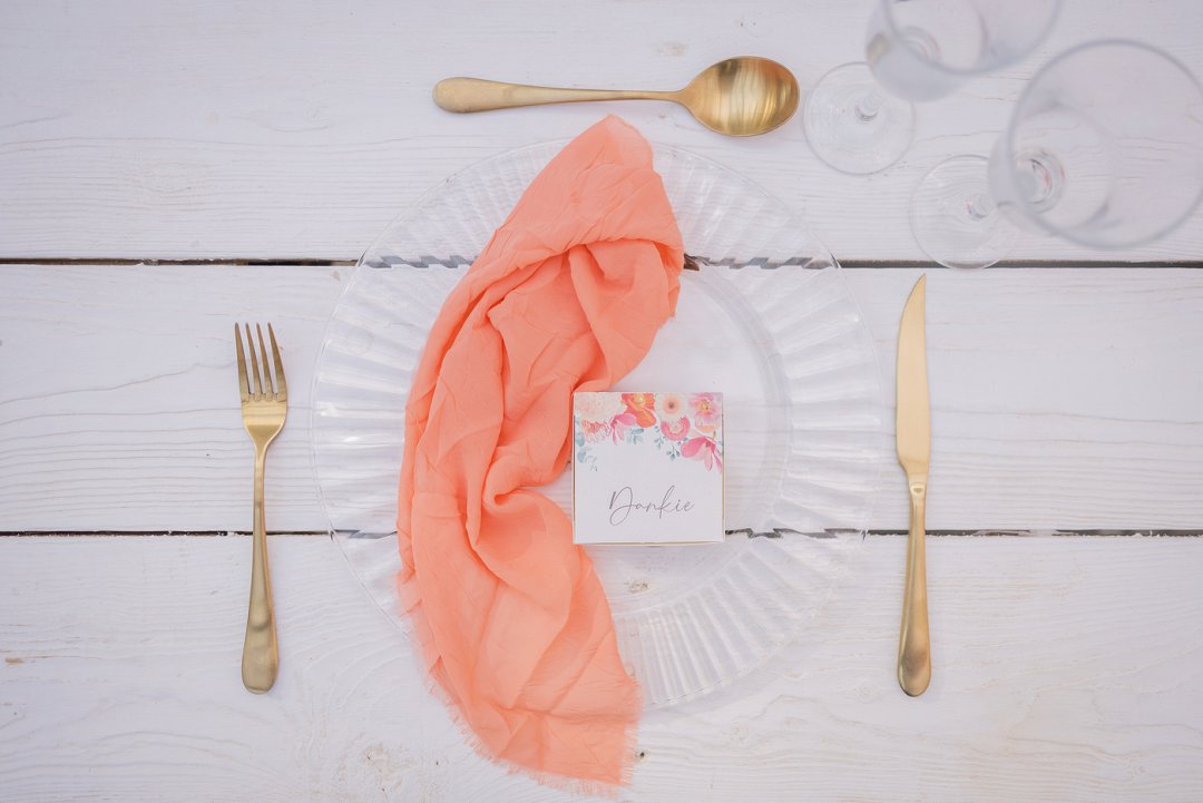 Coral inspired wedding inspiration