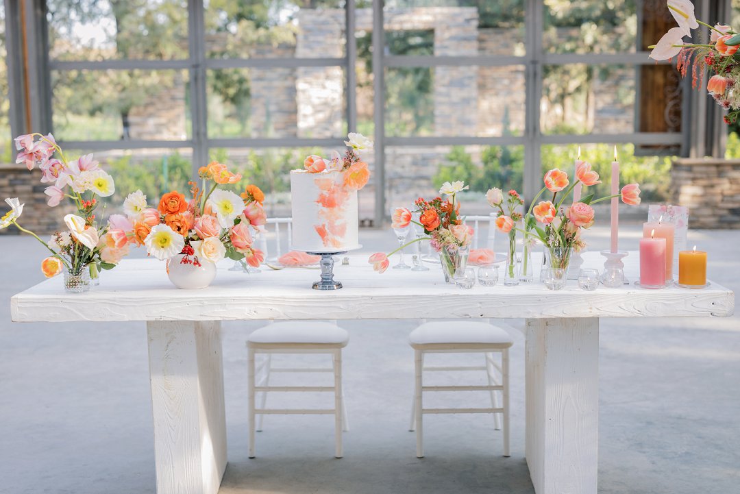 Coral inspired wedding inspiration