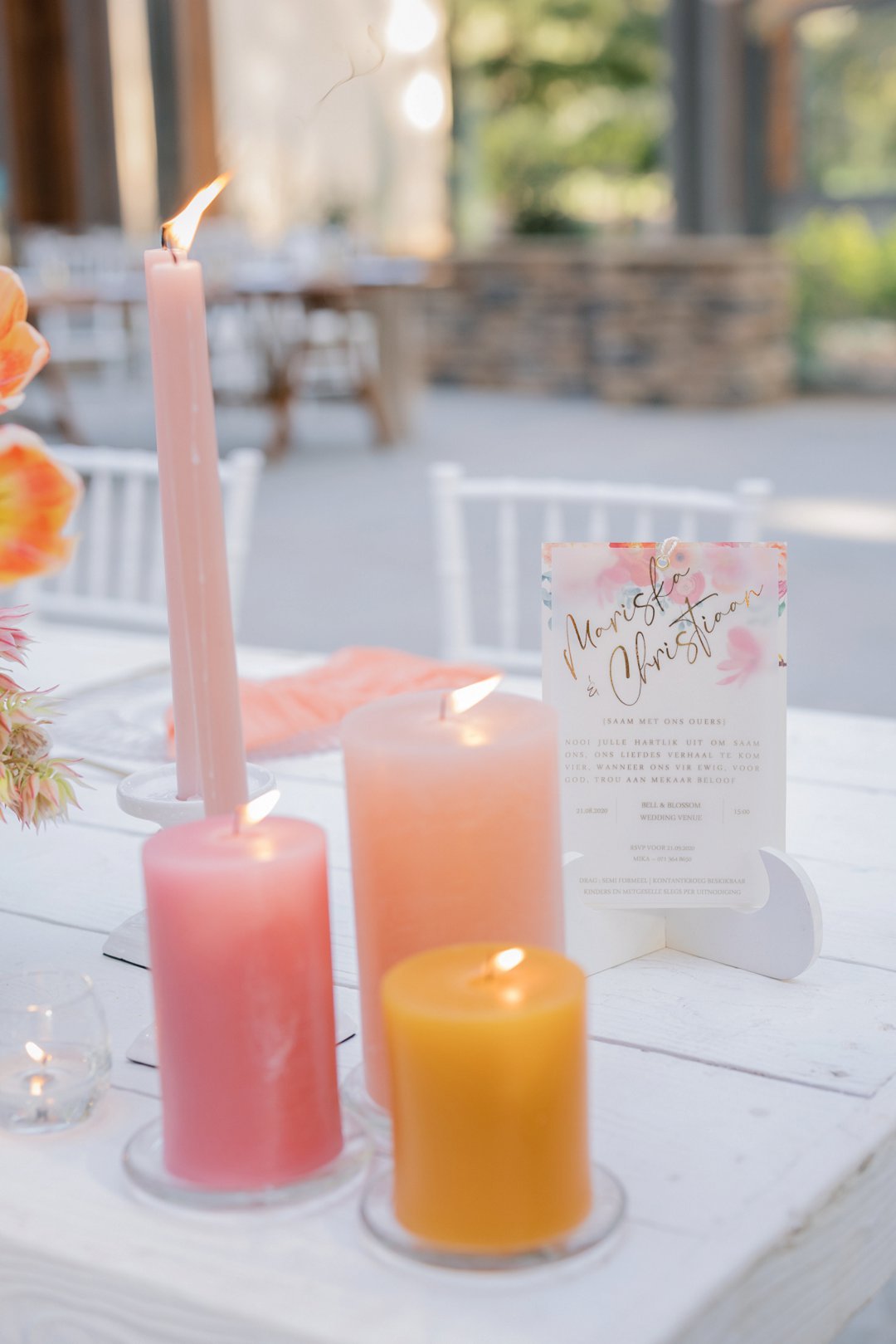 Coral inspired wedding inspiration