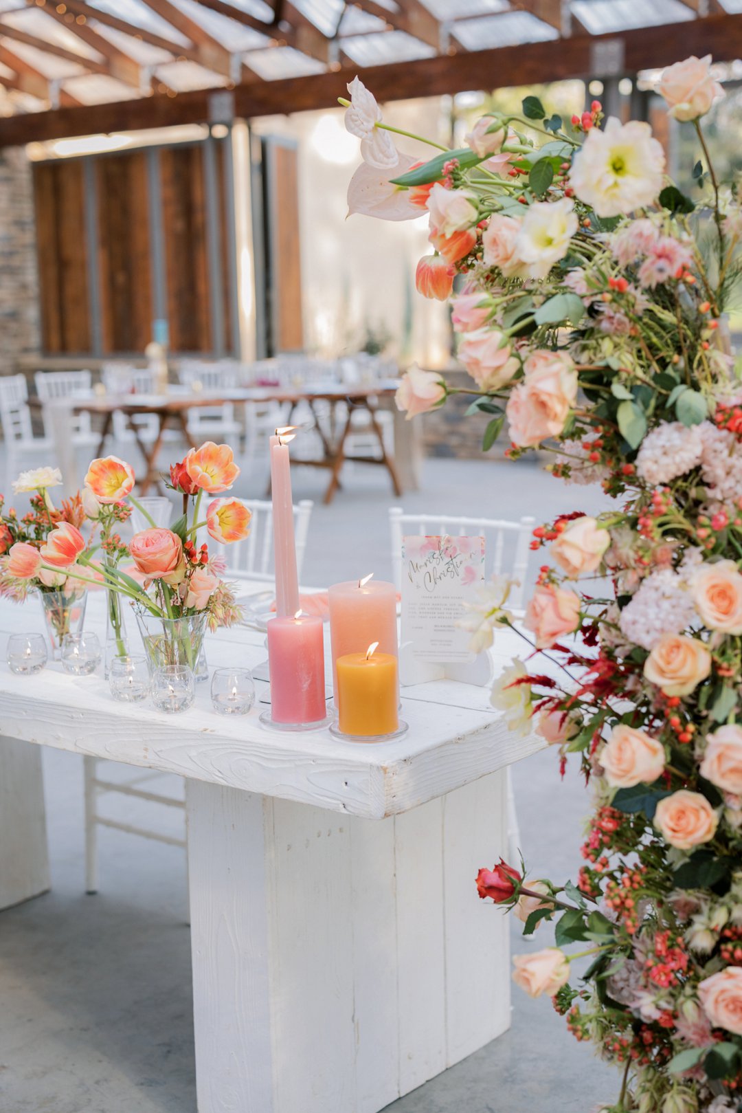Coral inspired wedding inspiration