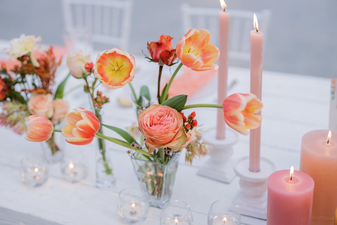 Coral inspired wedding inspiration
