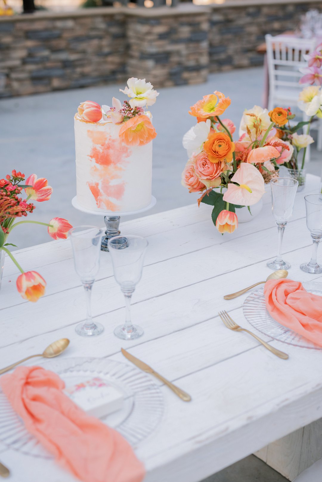 Coral inspired wedding inspiration