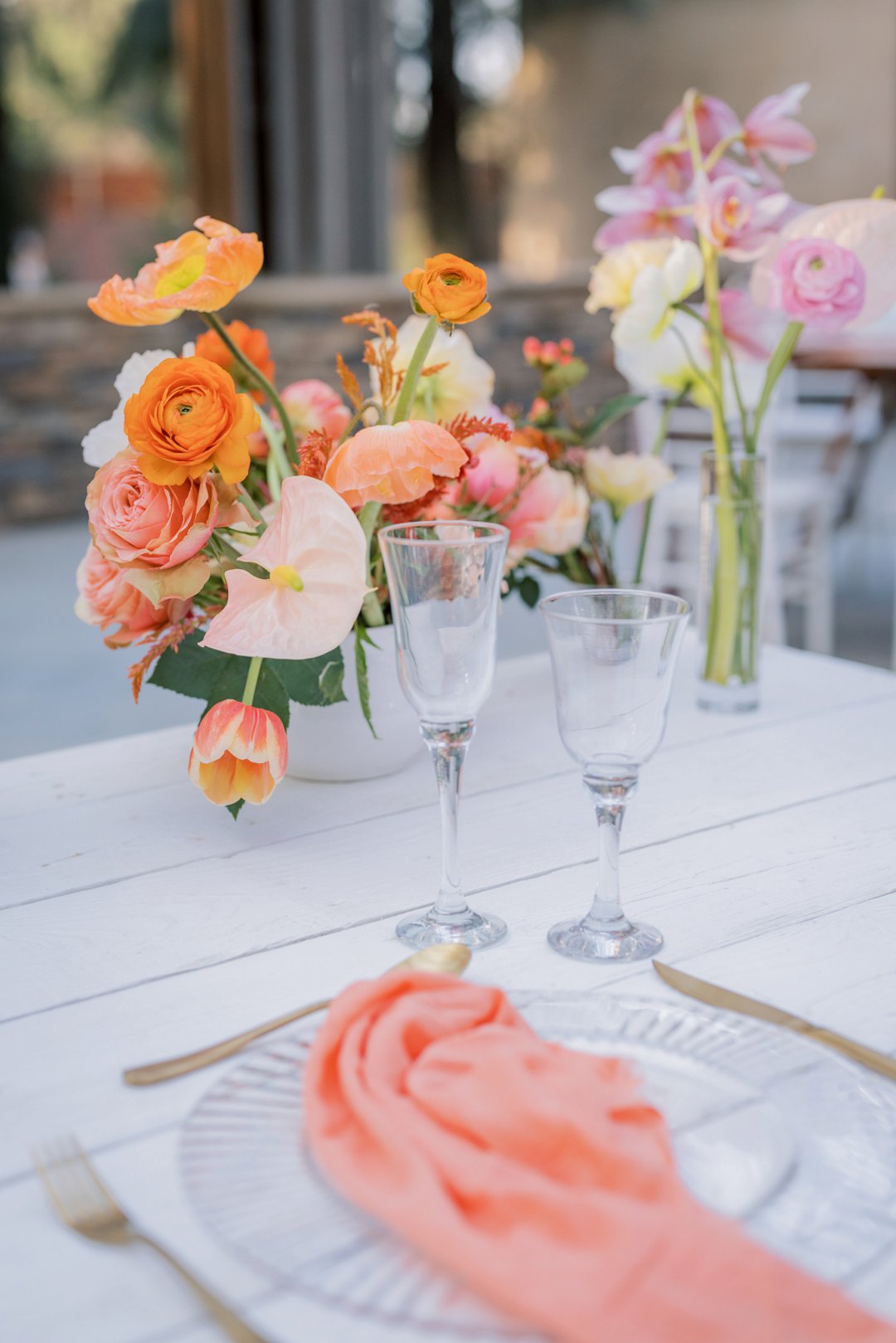 Coral inspired wedding inspiration